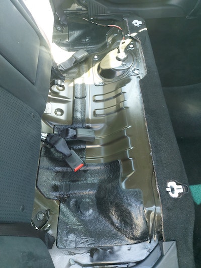 Got all the grime from under the seats